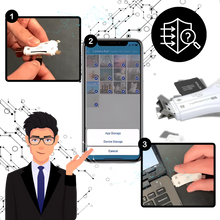 Load image into Gallery viewer, USB 4-in-1 per telefoni - Ozerty
