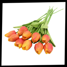 Load image into Gallery viewer, Fiore di tulipano artificiale (10 pezzi) - Ozerty
