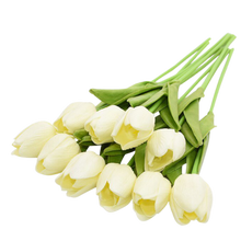 Load image into Gallery viewer, Fiore di tulipano artificiale (10 pezzi)
