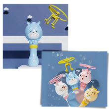 Load image into Gallery viewer, Macchina delle bolle 2 in 1 giocattolo
