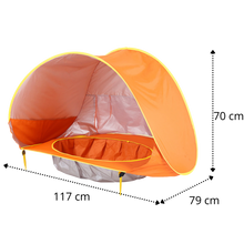 Load image into Gallery viewer, Tenda da spiaggia portatile per bambini con mini piscina - Ozerty
