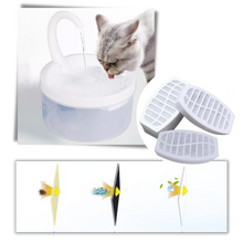 Load image into Gallery viewer, Fontana d'acqua automatica per gatto con luce LED - Ozerty
