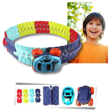Load image into Gallery viewer, Auto ferroviaria flessibile giocattolo per bambini - Ozerty
