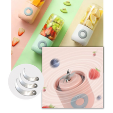 Carica l'immagine nel visualizzatore di Gallery, 6 lame mini frullatore portatile
