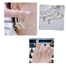 Load image into Gallery viewer, Orecchini a croce in argento/oro - Ozerty
