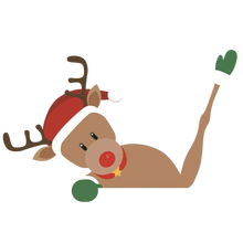 Load image into Gallery viewer, Adesivo per tergicristalli di natale
