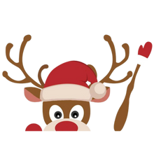 Load image into Gallery viewer, Adesivo per tergicristalli di natale
