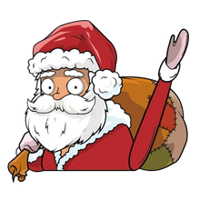 Load image into Gallery viewer, Adesivo per tergicristalli di natale
