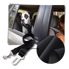 Load image into Gallery viewer, Cintura di sicurezza regolabile e durevole per cani per auto
