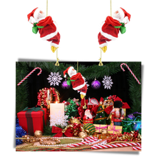 Load image into Gallery viewer, Decorazione Babbo Natale elettrico rampicante  - Ozerty
