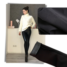 Load image into Gallery viewer, Pantaloni in ecopelle a vita alta - Ozerty
