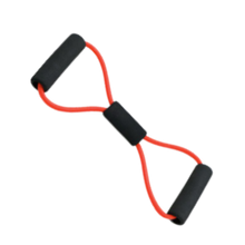Load image into Gallery viewer, Fascia elastica di resistenza fitness con maniglie e 8 forme - Ozerty
