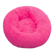 Load image into Gallery viewer, Soffice letto peluche a ciambella per animali
