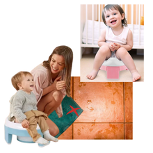 Carica l'immagine nel visualizzatore di Gallery, 3 in 1 Vasino pieghevole per bambini - Ozerty
