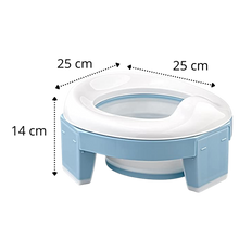 Carica l'immagine nel visualizzatore di Gallery, 3 in 1 Vasino pieghevole per bambini - Ozerty
