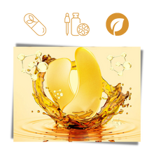 Load image into Gallery viewer, Maschera per gli occhi al collagene d'oro 24K (20 paia)
