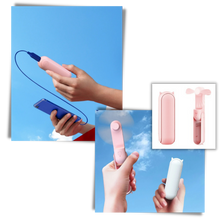 Load image into Gallery viewer, Mini ventilatore portatile con USB
