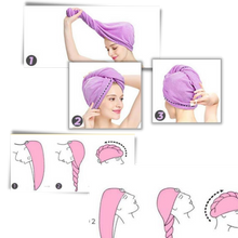 Load image into Gallery viewer, Asciugamano per capelli asciutto istantaneo - Ozerty
