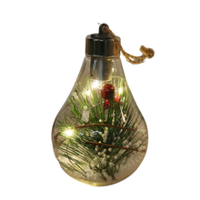 Load image into Gallery viewer, Lampadina a sfera di Natale trasparente a LED - Ozerty
