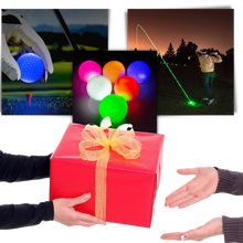 Load image into Gallery viewer, Confezione da 6 palline da golf luminose a LED - Ozerty
