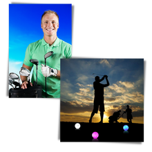 Load image into Gallery viewer, Confezione da 6 palline da golf luminose a LED - Ozerty
