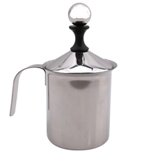 Load image into Gallery viewer, Montalatte manuale in acciaio inox 400ml - Ozerty
