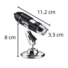 Load image into Gallery viewer, Microscopio digitale USB con LED  - Ozerty
