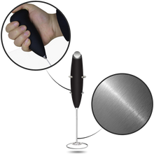 Load image into Gallery viewer, Montalatte elettrico portatile con supporto - Ozerty
