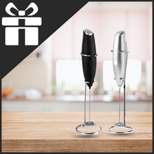 Load image into Gallery viewer, Montalatte elettrico portatile con supporto - Ozerty

