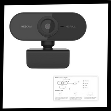 Load image into Gallery viewer, Webcam USB HD 1080p rotante con microfono - Ozerty
