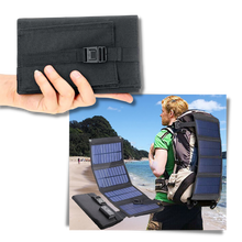 Load image into Gallery viewer, Pannello solare portatile con 2 porte usb - Ozerty

