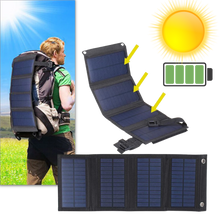 Load image into Gallery viewer, Pannello solare portatile con 2 porte usb - Ozerty
