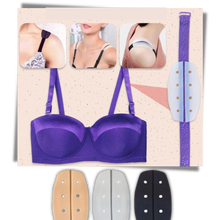 Carica l'immagine nel visualizzatore di Gallery, 1 Paio di protezioni in silicone antiscivolo per le spalline del reggiseno
