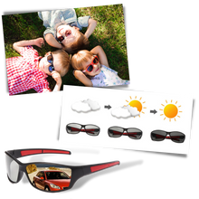 Load image into Gallery viewer, Occhiali da sole sportivi polarizzati per bambini con cinturino
