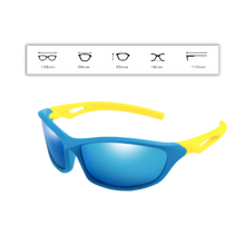 Load image into Gallery viewer, Occhiali da sole sportivi polarizzati per bambini con cinturino - Ozerty
