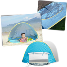 Load image into Gallery viewer, Tenda da spiaggia portatile per bambini con mini piscina - Ozerty
