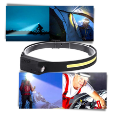 Load image into Gallery viewer, Lampada frontale a led ricaricabile - Ozerty
