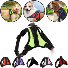 Load image into Gallery viewer, Imbracatura per cani a sella regolabile riflettente - Ozerty
