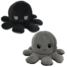 Load image into Gallery viewer, Mini polpo di peluche reversibile
