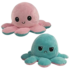 Load image into Gallery viewer, Mini polpo di peluche reversibile
