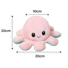 Load image into Gallery viewer, Mini polpo di peluche reversibile - Ozerty
