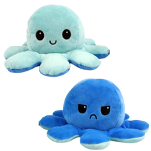 Load image into Gallery viewer, Mini polpo di peluche reversibile
