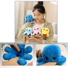 Load image into Gallery viewer, Mini polpo di peluche reversibile - Ozerty
