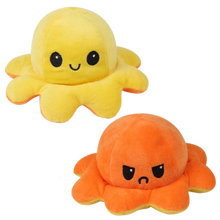 Load image into Gallery viewer, Mini polpo di peluche reversibile
