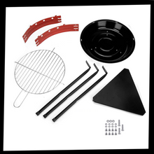 Load image into Gallery viewer, GRIGLIA A CARBONE BBQ ROTONDA PORTATILE - Ozerty
