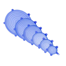 Load image into Gallery viewer, 6 Pezzi Coperchi elasticizzati in silicone  - Ozerty
