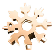 Load image into Gallery viewer, Multiutensile a fiocco di neve in acciaio inossidabile 18-in-1
