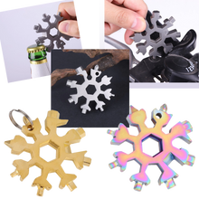 Load image into Gallery viewer, Multiutensile a fiocco di neve in acciaio inossidabile 18-in-1 - Ozerty
