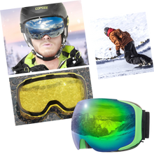 Load image into Gallery viewer, Occhiali da neve con pacchetto di lenti - Ozerty
