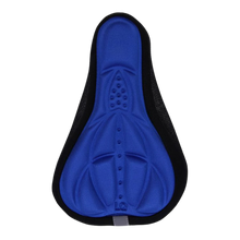 Load image into Gallery viewer, Cuscino del sedile della bicicletta imbottito in gel di silicone
